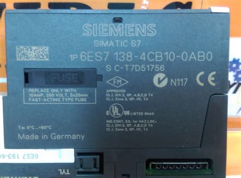 Siemens Simatic S Es Cb Ab Pm E Power Modu