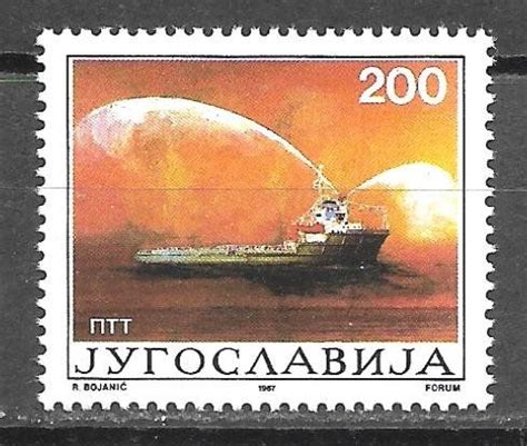 Timbres thème Bateaux Yougoslavie 1987 neuf Kaufen auf Ricardo