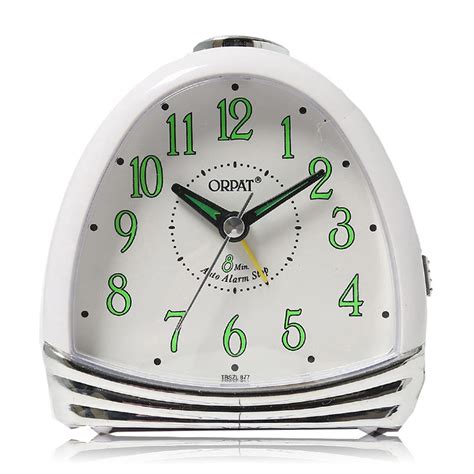 Orpat Tbszl 877 Musical Alarm Clock White Orpat Group