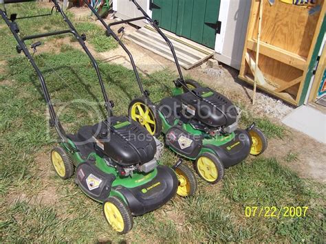 My collection Of John Deere push mowers pictures | My Tractor Forum