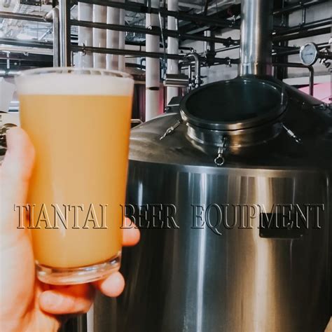 Bbl Brite Beer Tank With Red Cooper In Stackable Tiantai Bbl