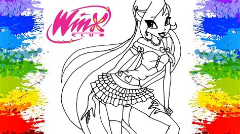Desenho Das Winx Para Colorir - 10