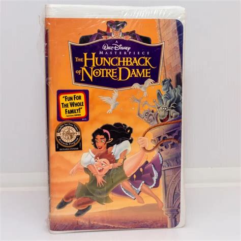 Walt Disney S Masterpiece The Hunchback Of Notre Dame Vhs Tape Factory