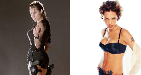 Angelina Jolie R V Le Sa D Ception Face Lara Croft Dans Le R Le De