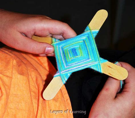 How To Make An Ojo De Dios Layers Of Learning