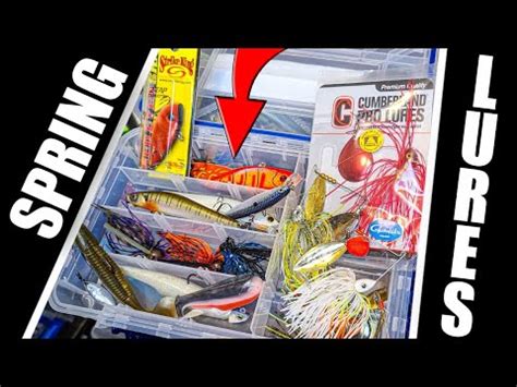 TOP 5 Spring Bass Fishing Lures Beginner Bass Fishing YouTube