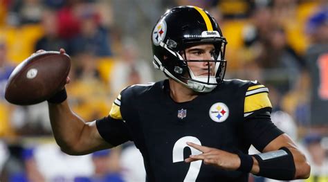 Steelers Mason Rudolph Dished Blunt One Liner About Crowd Chanting For