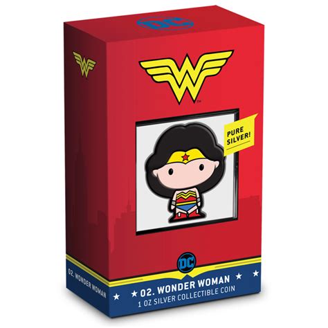 2020 Chibi Coin Collection - DC Comics WONDER WOMAN™ - Niue 2 dollars 1 ...