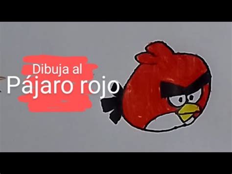 C Mo Dibujar Al P Jaro Rojo De Angry Birds How To Draw Red Bird From