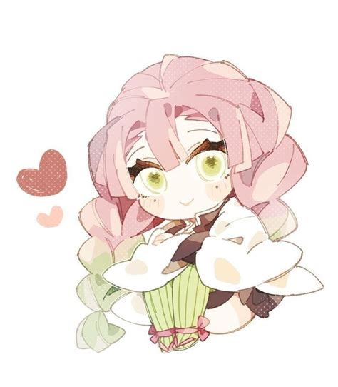 🌸🍡chibi Mitsuri🍡🌸 En 2023 Dibujos Dibujos Animados Bonitos Arte De