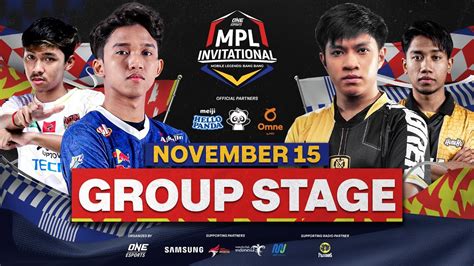 BAHASA INDONESIA ONE Esports MPL Invitational 2023 Hari 1 Group