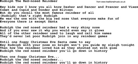 Dolly Parton Song Rudolph The Red Nosed Reindeer Lyrics