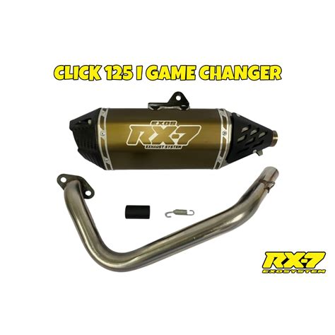 Exos Racing Rx7 Full Exhaust System Dark Titanium Shopee Philippines