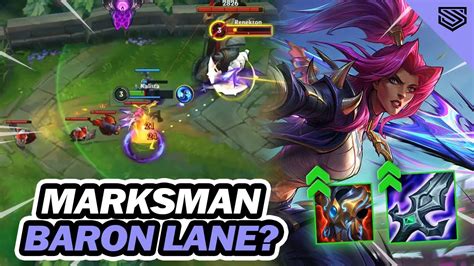 Playing Marksman In The Baron Lane 🔥 Kalista Wild Rift Gameplay Youtube