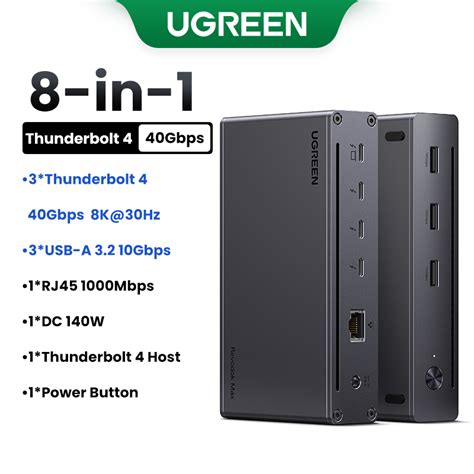 Ugreen Revodok Max Thunderbolt Dock In Gbps Docking