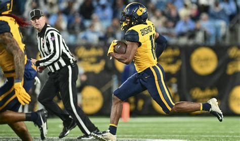 WVU S Beanie Bishop Signs With Steelers As Undrafted Free Agent