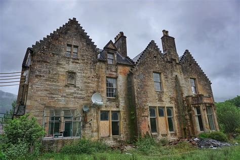 Exploring An Abandoned Hotel In The Scottish Highlands