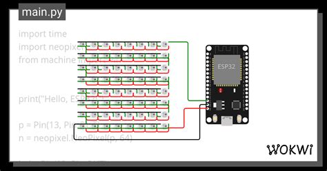 Esp Ws2812 Wokwi Esp32 Stm32 Arduino Simulator