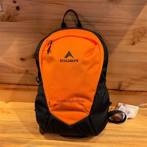 Eiger Tas Crux 16 Basic Daypack Backpack Black Orange Lazada Indonesia