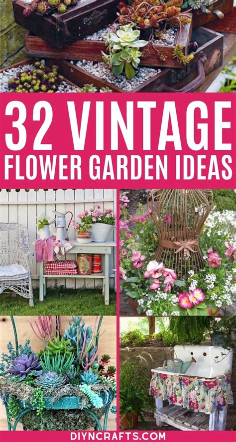 Charming Vintage Garden Decor Ideas You Can Diy