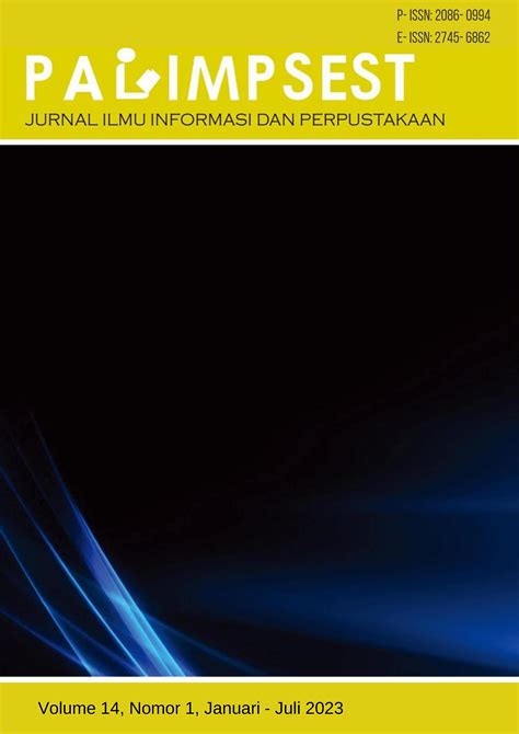 Vol No Palimpsest Jurnal Ilmu Informasi Dan