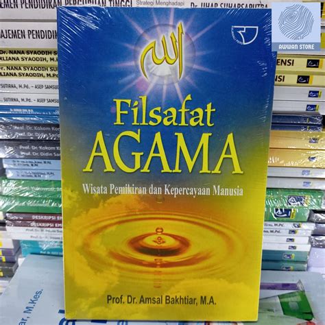 Jual Filsafat Agama Amsal Bakhtiar Shopee Indonesia