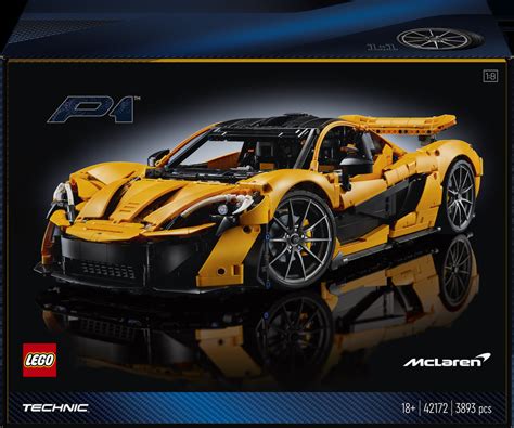 Lego Technic 42172 Mclaren P1 Officially Revealed