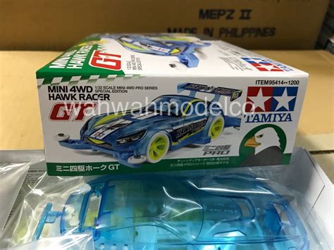 Tamiya 95414 1 32 JR HAWK RACER GT CLEAR BLUE MA Chassis Kit