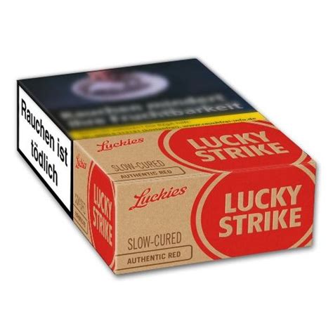 LUCKY STRIKE Authentic Red 10 00 Euro Giga 8x29 Z51572