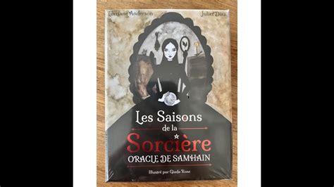 Les saisons de la sorcière oracle de Samhain tirage YouTube