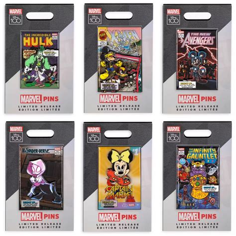 Marvel x Disney 100 Pin Collection at shopDisney & Disney Parks ...