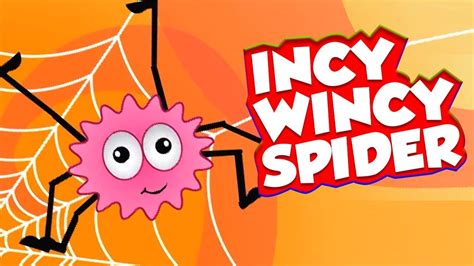 Incy Wincy Araña Canciones Infantiles Niños Rimas Itsy Bitsy Spider Nursery Rhyme