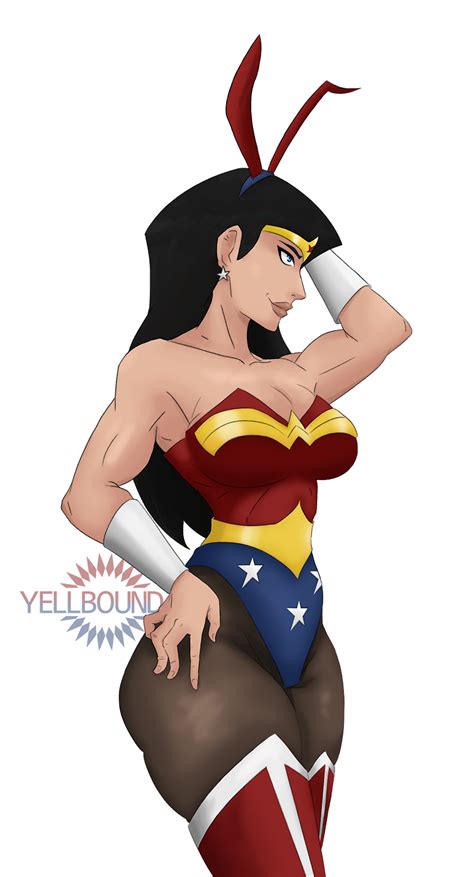 Wonder Woman Bunnygirl By Yellbound Hentai Foundry