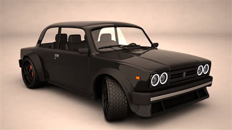 3d Lada 2107 Model