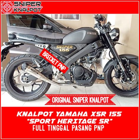 Knalpot Yamaha Xsr Xsr Model Sport Heritage Sr Lazada Indonesia