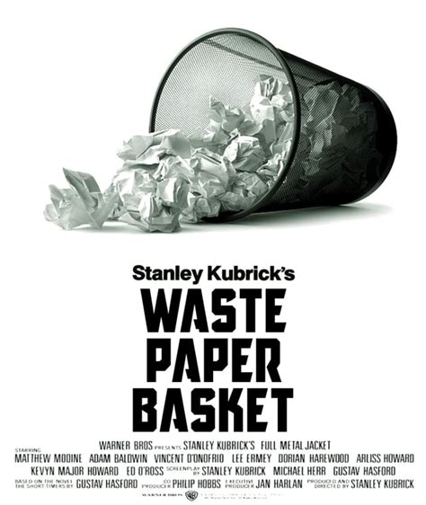 Stanley Kubrick S Waste Paper Basket Warner Bros Stanley Kubrick S Full