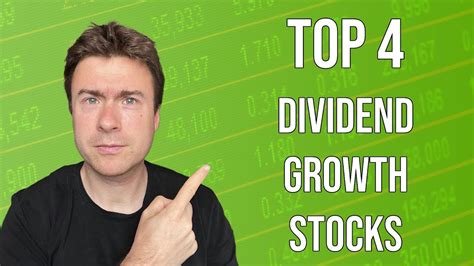 The Top Dividend Growth Stocks To Buy In April Youtube