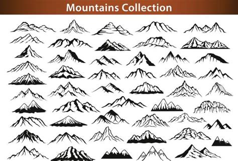 Mountain Range Silhouette Illustrations, Royalty-Free Vector Graphics & Clip Art - iStock