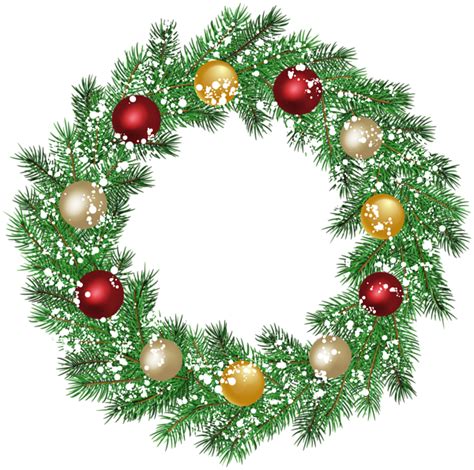 Christmas Wreath Png Transparent Image Download Size 600x595px