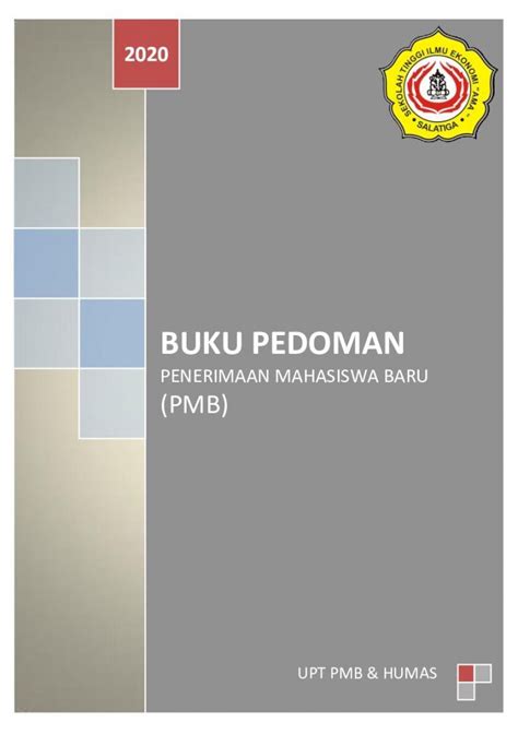 PDF BUKU PEDOMAN PENERIMAAN MAHASISWA BARU PMB 2020 7 13