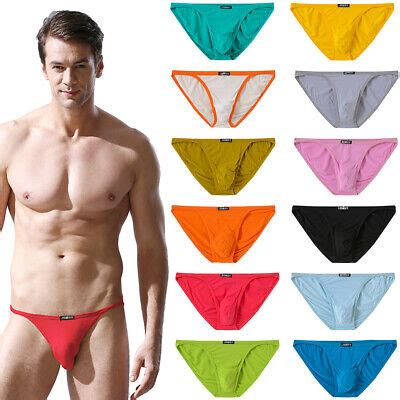 Men S Underwear Briefs Bamboo Breathable Soft Tagless Sexy Bikini