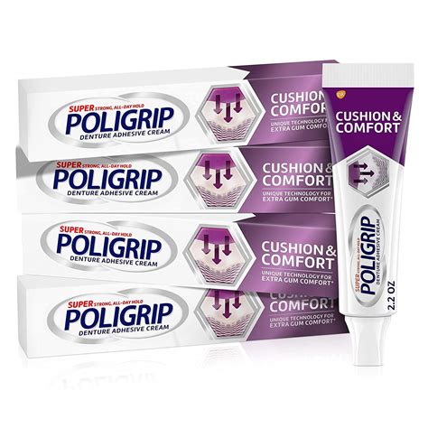 Super Poli Grip Poligrip Cushion Comfort Denture And Partials