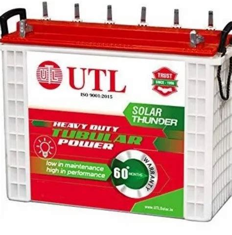 12 V UTL Solar Tubular Battery 150 Ah At Rs 16500 In Bankura ID