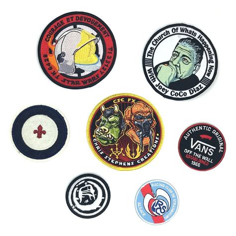 embroidered fabric cloth patch iron  patch  custom embroidery