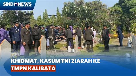 Kasum TNI Letjen TNI Bambang Ismawan Ziarah Dan Tabur Bunga Di TMPN