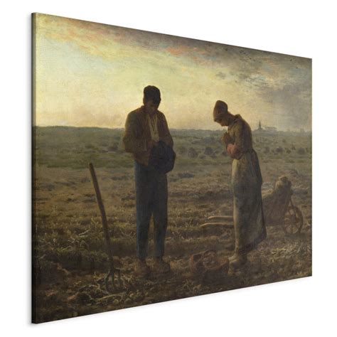 Quadro famoso The Angelus Jean François Millet Quadri famosi