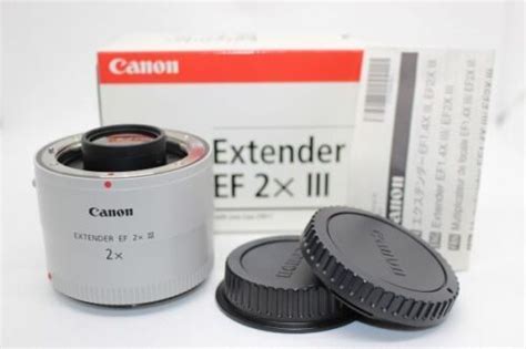 Canon Ef 2X Iii Extender With Original Box Z3360 EBay