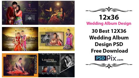 Kerala Wedding Album Design Psd Free Download 12X30