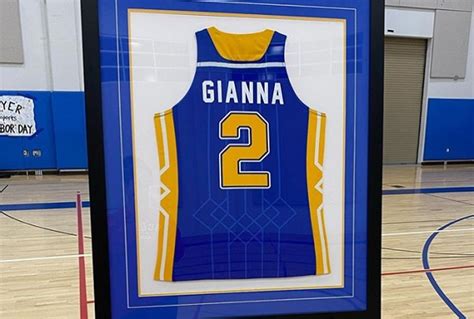 Gianna Bryant has jersey retired by middle school