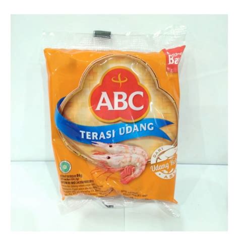 Jual Abc Terasi Udang Gr Isi Sachet Shopee Indonesia